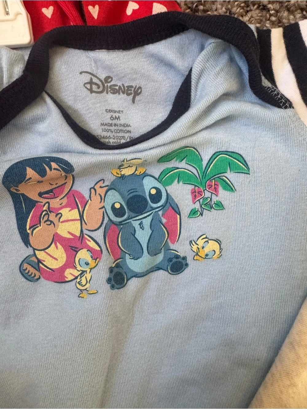 Baby Clothing Bundle Lot Disney Stitch Carter's Old Navy etc, 3M-18M